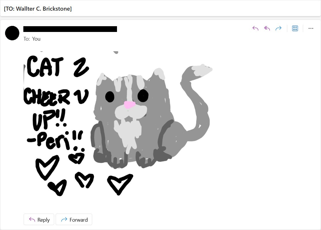 WallCBOfficial's tweet photo. Ohh aww, this is so cute! Thank you very much Peri! I love how this cute kitty looks! :-) https://t.co/t9zlpANZCE