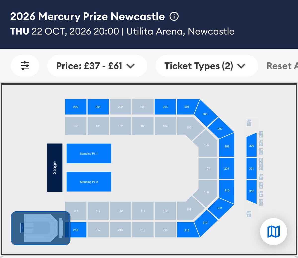 shadeydewd's tweet photo. MOTHER IS PERFORMING AT THE MERCURY PRIZE AWARDS AND THE PIT TICKETS JUST BECAME AVAILABLE!! THE WAY I RELISTED MY ‘BACK OF THE ARENA SEAT TICKETS’ AND BOOKED THE PIT TICKETS IMMEDIATELY!! https://t.co/SwhYmFIdX9