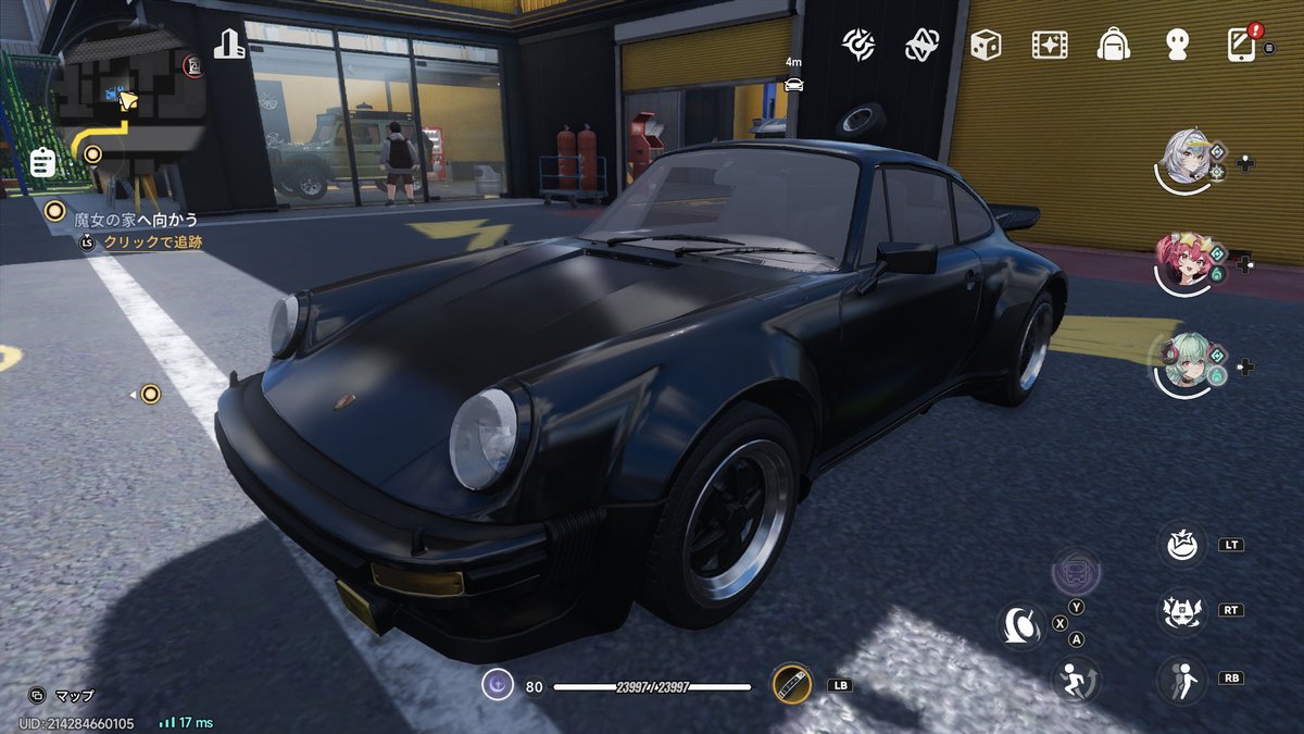 itsuki01's tweet photo. NTEに実装された911ターボ、やっぱり黒く塗って高速を走れって事かな…引き換えコードにBLACKBIRDの文字列が入ってたりするのは追加キャラとのダブルミーニングだったりしない？ https://t.co/hBzcgRErwm