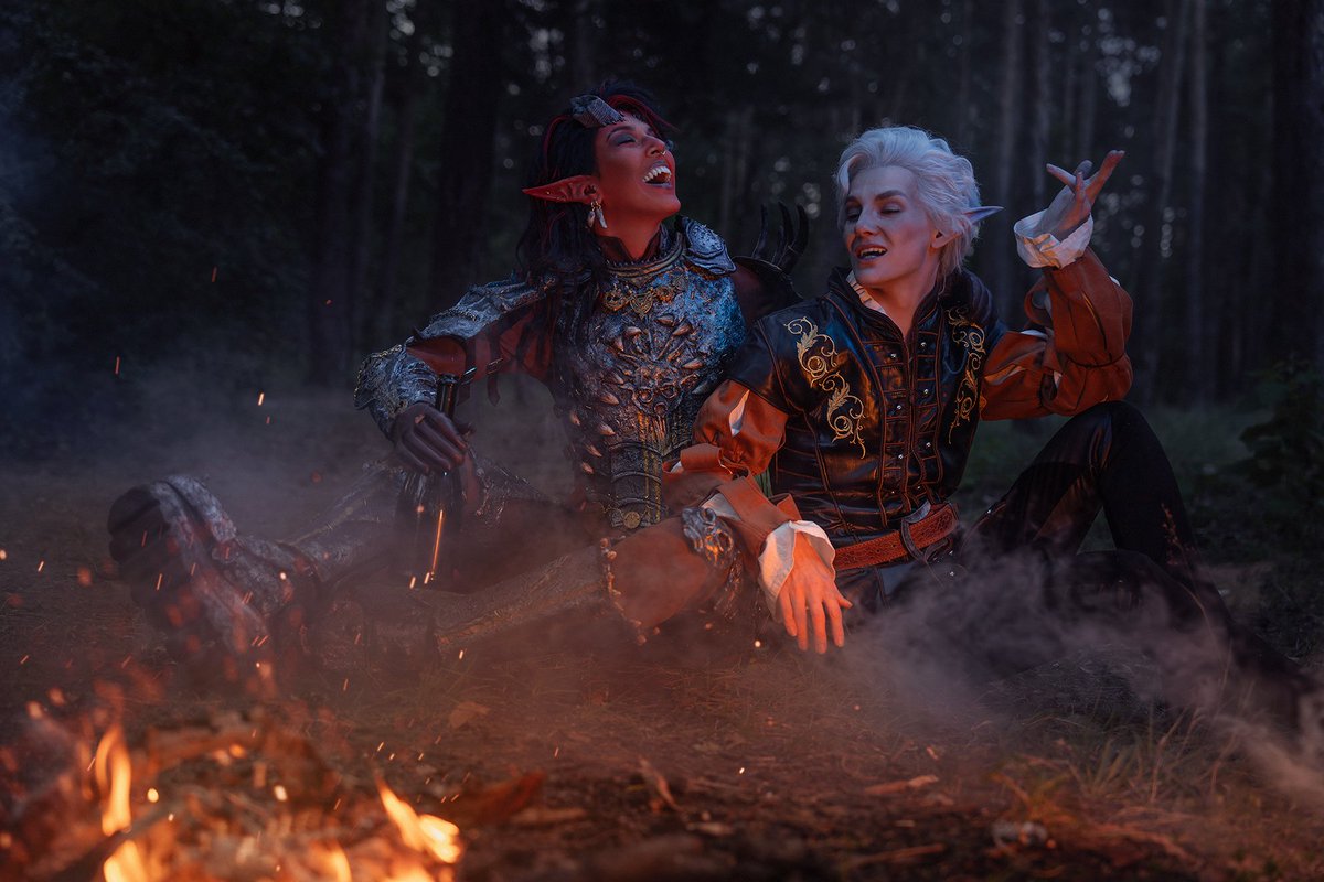MilliganVick's tweet photo. Partners in crime

Baldur's Gate 3 cosplay by
@RebelElysian as Karlach 🪓
asyawrites as Astarion 🩸
photo by @MilliganVick 

thank you, @larianstudios
for such an inspiring game!❤️ https://t.co/BguHj4PwDn