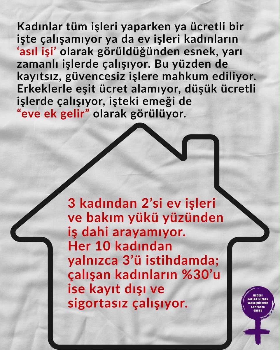 kirkYAMA006's tweet photo. 📌Kadın yoksulluğu bitti mi ki yoksulluk nafakası hedefte?

Neden kadınlar evlilik bittiğinde yoksulluğa düşen taraf oluyor diye sormak ve kadınların o evlilikler içerisinde neden yoksullaştığını sorgulamak gerekir. https://t.co/mrM6O9gmL0
