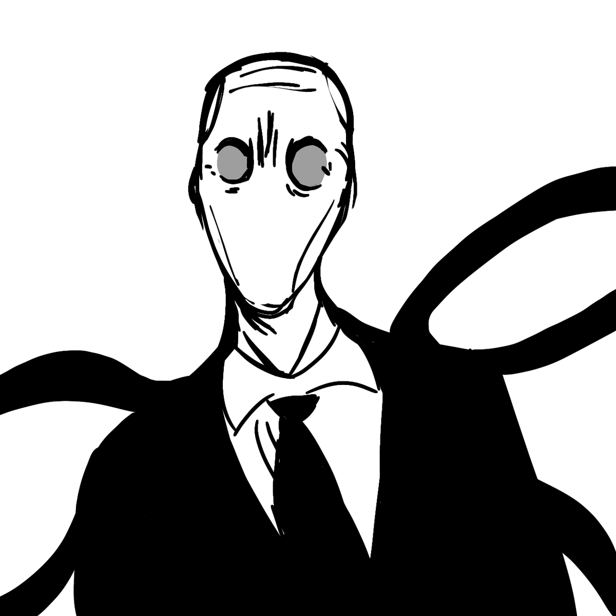 Kiler7082's tweet photo. four horsemen of lanky men
#slenderman #art #marblehornets https://t.co/iinYRdRBRM