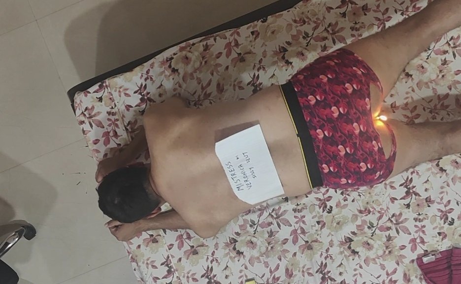 subnmn_'s tweet photo. @MistressV89 This is how desperate I am mistress.
Torn my new undies, lit a candle in ass, became your sissy slave and only thinking of licking your divine feet https://t.co/sm1lMwbv9k