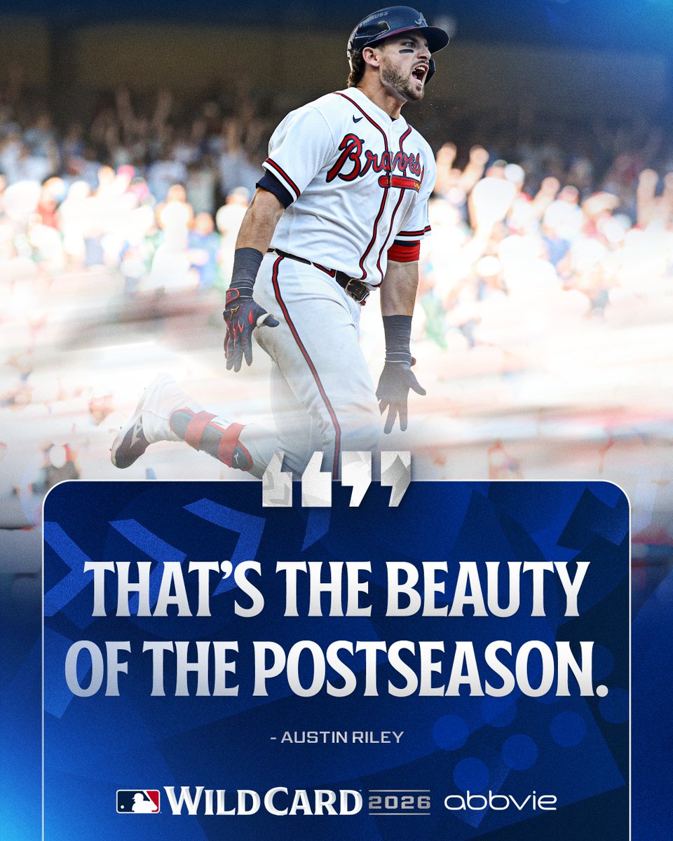 In the #Postseason, one swing can change everything.

(MLB x @​AbbVie) 
 [📷](https://pbs.twimg.com/media/HTesPasWQAAyGrF.jpg) https://pbs.twimg.com/media/HTesP