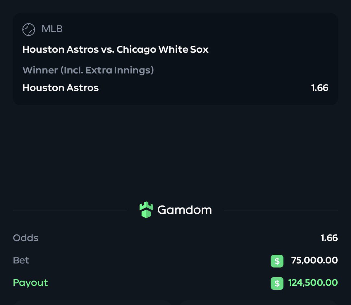 stevewilldoit's tweet photo. Let’s gooooo . I love this actually . It’s 69s picks…. But I love it . @gamdom @SirGamby https://t.co/MKXiiEU0Yt