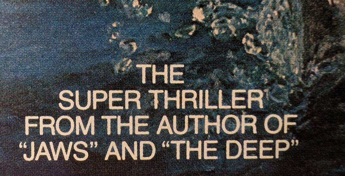 The_Record_Inst's tweet photo. 1980 print ad for THE ISLAND — Universal sold it as "The Super Thriller from the author of JAWS and THE DEEP." Benchley's name above the title; Caine, Warner, Morricone and Ritchie below it. #VintageAds #MoviePosters #TheRecordInstitute https://t.co/9mtihg489u