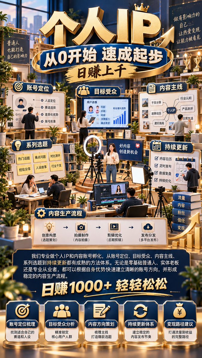 XingHoi12's tweet photo. 🎯 个人IP最难的一关，不是涨粉，而是别人能不能一句话说出你是干什么的。内容发得再多，如果认知是散的，最后什么都留不住。真正有价值的输出，是你不出现的时候，别人遇到问题还会想起你。 https://t.co/vcr8rdAWGO
