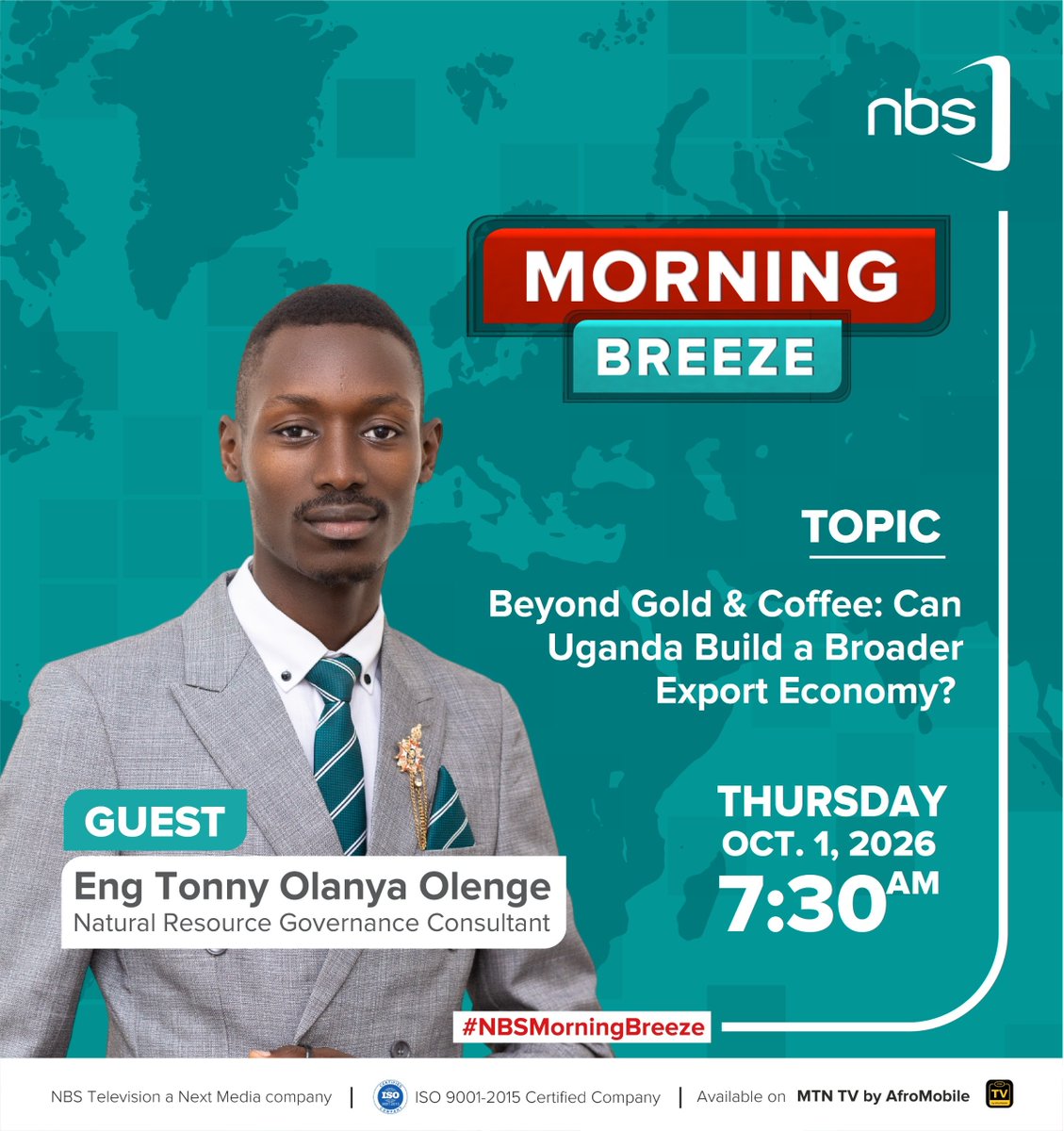 LyecBullion's tweet photo. I will be live on NBS Television Discussing GOLD &amp; Coffee Export portfolios in Uganda https://t.co/RkbumAnEv5