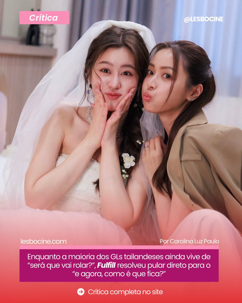 lesbocine's tweet photo. Casamento, boletos e família: você precisa assistir a Fulfill!

Mesmo não amarrando todos os nós que se propõe a resolver, a série acerta ao escolher outro ponto de partida e ao insistir que um casamento, mesmo o mais improvável para os padrões da própria indústria que o produziu, ainda precisa ser sustentado, negociado e reconstruído todos os dias.

Leia a crítica em: https://t.co/XPN9SJSm5t