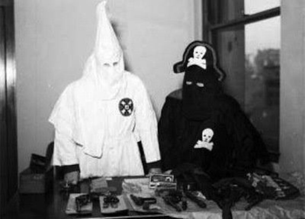 eprubino's tweet photo. The Black Legion: America's Forgotten Terror Organization

Deep within the heart of America's Great Depression, a shadowy terror group rose to power, leaving a trail of blood and fear in its wake. The Black Legion, born from the ashes of the Ku Klux Klan, wielded violence with impunity, targeting minorities, Catholics, and labor organizers with brutal efficiency. Yet, despite its reign of terror, the Legion remains a footnote in history books, a dark secret America would rather forget.

A Schism in Hate: The Birth of the Black Legion

The Black Legion did not emerge from thin air. It was forged in the bitter schism that tore through the Ku Klux Klan in the mid-1920's. Disgruntled Klansmen, dissatisfied with what they saw as the KKK's softening stance on racial purity and its increasing focus on fraternal activities over violence, broke away to form their own entity. These rogue Klansmen believed in returning to the Klan's violent roots, the lynchings, floggings, and terror campaigns that had defined its early years. They adopted black robes instead of white ones, symbolizing their commitment to a darker brand of white supremacy.

Origins in Hate

Emerging in the 1920's, the Black Legion was the KKK's more violent offspring. Its members, often middle-class whites disillusioned with economic decline, donned black robes adorned with skull-and-crossbones insignia. Their rituals were macabre: initiates swore oaths on a Bible and American flag while standing on a board with nails driven through it, symbolizing their willingness to suffer for white supremacy.

Reign of Terror

The Legion's campaign of terror peaked in the early 1930's. They flogged Catholics for marrying Protestants, lynched blacks for perceived transgressions, and assassinated labor organizers resisting corporate power. Their methods were calculated: victims were often kidnapped from their homes at night, taken to isolated woods where they were whipped or shot. The group's reach was vast, operating in at least 22 states with an estimated 60,000 members at its height.

The Poole Murder: A Turning Point

The murder of Charles Poole in 1935 marked the beginning of the end. A WPA organizer found dead in a ditch near Detroit, his body riddled with shotgun pellets, sparked widespread outrage. The subsequent trial exposed the Legion's inner workings, initiation rituals, cryptic codes, and a hierarchical structure mirroring the military. Over 50 members were indicted; many received life sentences.

Legacy of Silence

Today, the Black Legion is rarely mentioned alongside other hate groups like the KKK or Neo-Nazis. This silence is deliberate, a collective amnesia about America's capacity for domestic terrorism. The Legion's story serves as a chilling reminder that extremism thrives in times of economic hardship and social upheaval. As racial tensions simmer once more, remembering the Black Legion becomes more urgent than ever, a cautionary tale about what happens when hate goes unchecked.

#HiddenHistory
#USHistory
#GreatDepression
