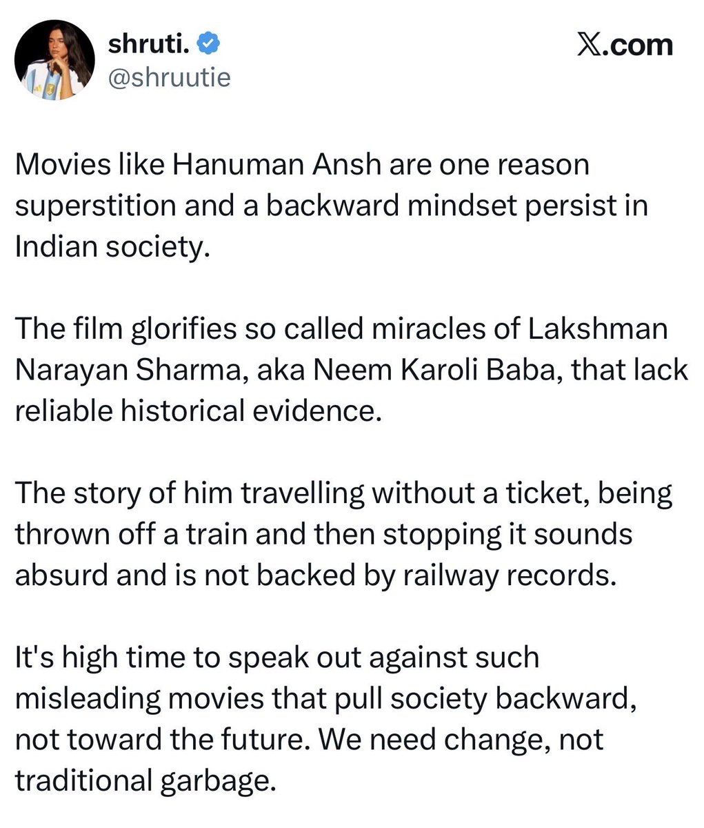 mayursejpal's tweet photo. Steve jobs
Julia Roberts 
Mark Zuckerberg 
Dr Larry brilliant 
Jeffrey kagel
Dr Richard alphert 
Dr Daniel goleman and many more foreigner and Indian devotees officially wrote many things about neem Karoli Maharaj ji's miracle...

But some dehati chutiya from India 👇 https://t.co/nl83e3jMu1