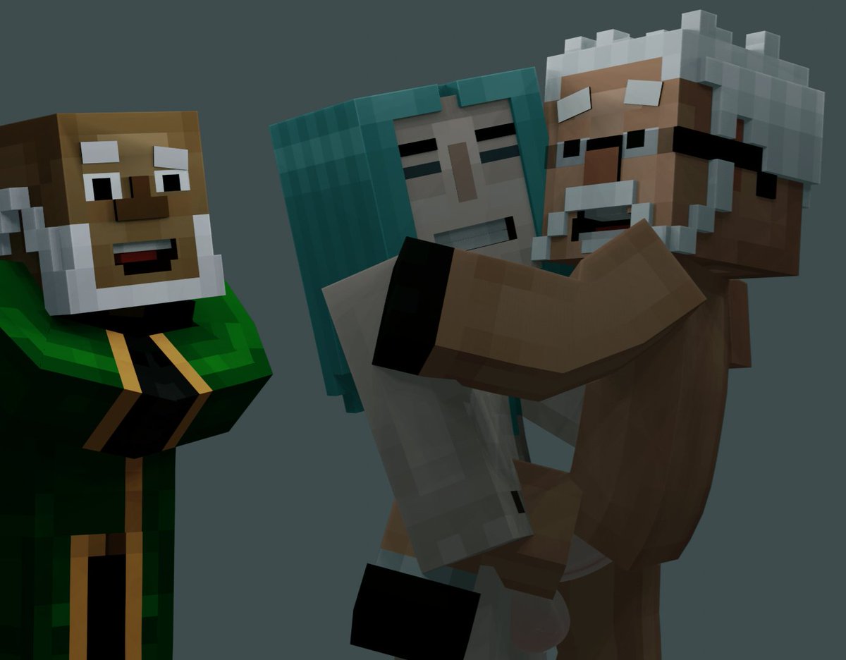 mcsmenjoyer69's tweet photo. my favorite couple ever Mevia and Hadrian 

im too lazy to draw so half assed 3d it is for today 🗯 https://t.co/0JtZeIrgRx