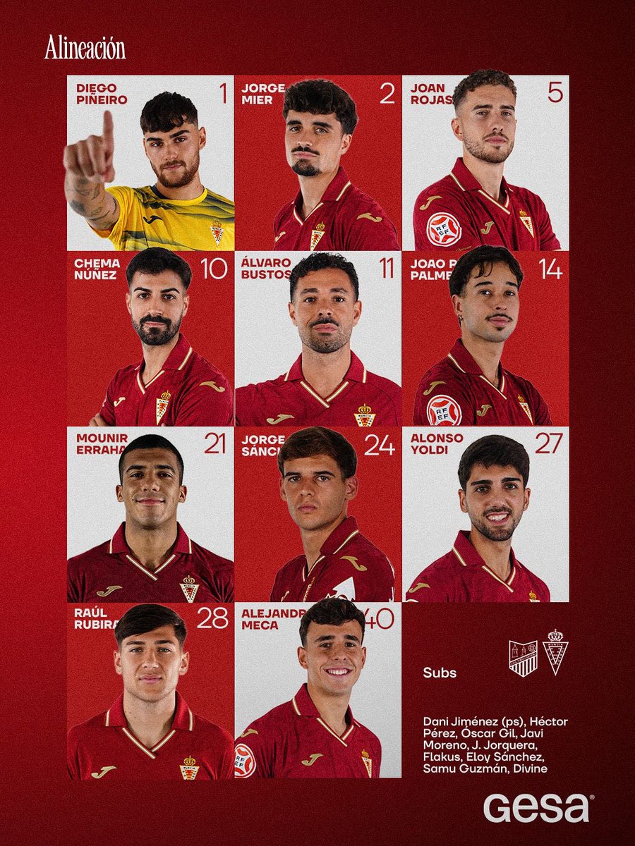 realmurciacfsad's tweet photo. 𝑨𝑳𝑰𝑵𝑬𝑨𝑪𝑰𝑶́𝑵 segura del @realmurciacfsad 

🔒 Con @GesaSeguros 

#NavalcarneroRealMurcia | #CopaFederación https://t.co/yClEbjzlOf