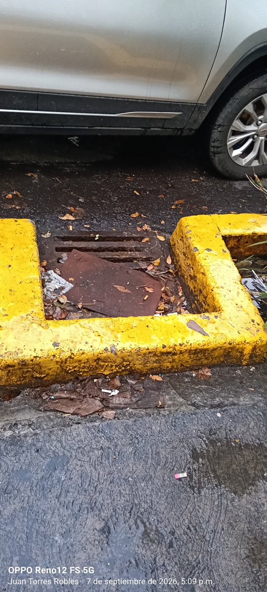 TORRESROBLES1's tweet photo. Urge dezasolve de una rejilla pluvial en vía pública frente del hospital Adolfo López Mateos del @ISSSTE_mx olores tóxicos en ambiente por la tarde junto a escalera en Av. Universidad frente al hospital al lado de puestos de comida @AlcaldiaAO @SOBSECDMX @telediario https://t.co/QiLL4vQ6GT