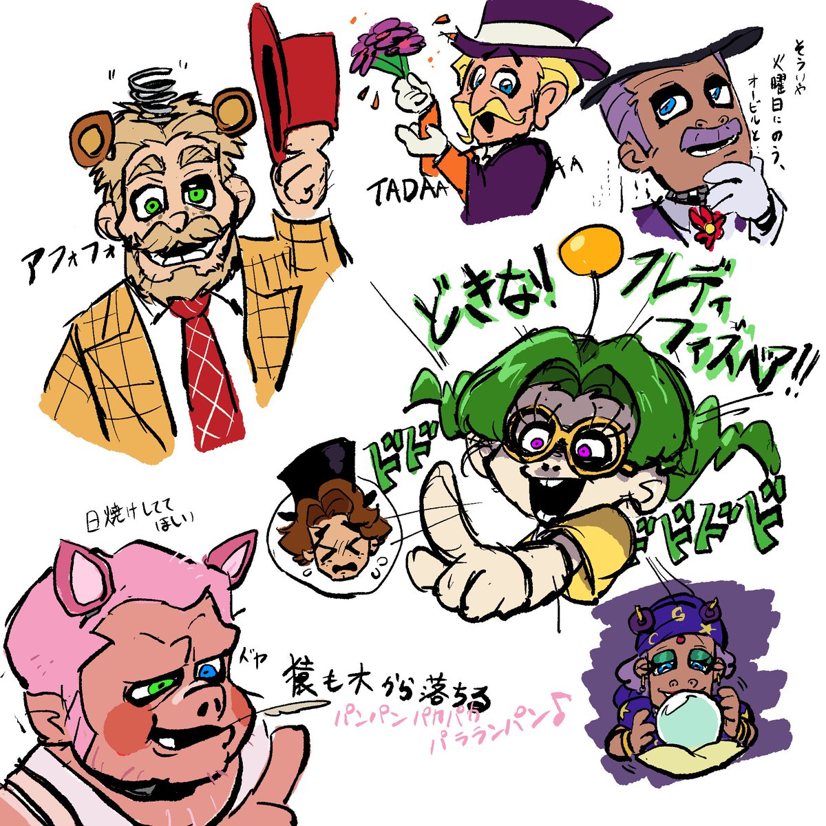 mattdiex0515's tweet photo. ※ラクガキ
平凡な旋律共
#FNAF擬人化 #fnaf https://t.co/iiiXRg3a92