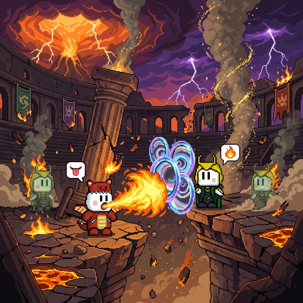 BitcoinBoos's tweet photo. INFERNO CLASH https://t.co/ianK4Vtf5f