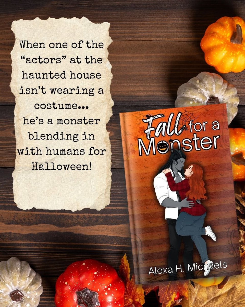 Darkromanceara's tweet photo. ��⭐⭐⭐
#FallforaMonster: A #Paranormal Short Story
@alexamichaels
A cute little spooky read! 🎃🖤 Jane is shy, sweet, and has the biggest heart, while Zarek is a literal monster who discovers she's his fated mate.
A quick, cozy paranormal romance with a sweet side.
#Halloween https://t.co/nmAiuO7Vmu