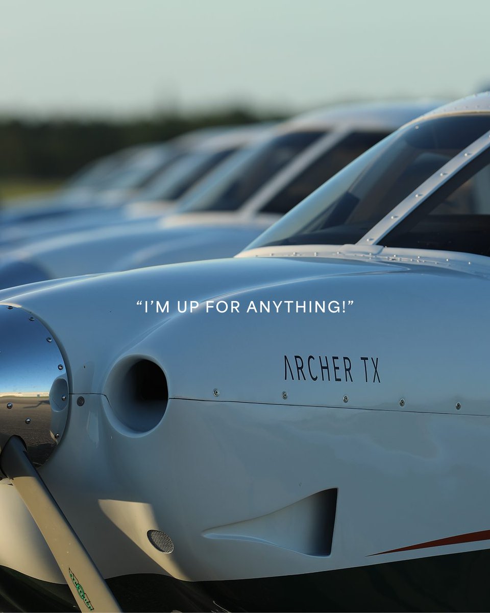 piperaircraft's tweet photo. As long as “anything” includes an open sky and a runway leading somewhere new, I’m in. 🧑‍✈️

-
#PiperAircraft #FlyPiper #GeneralAviation #PilotLife #Aviation https://t.co/ndvFiKCX5p