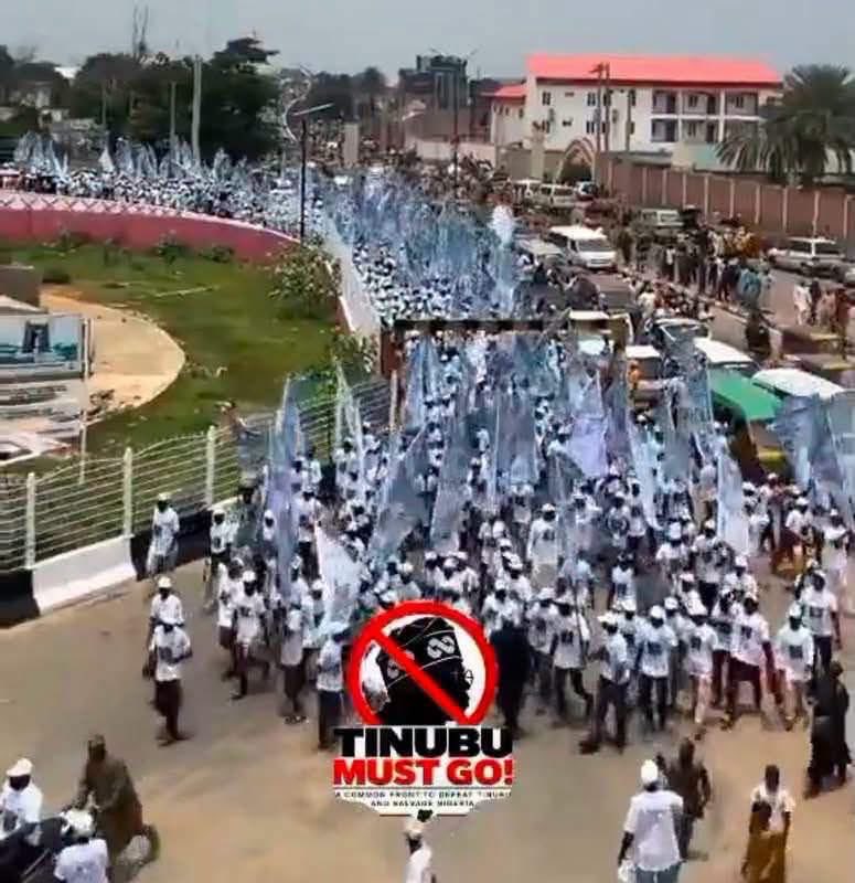 spoiltkid's tweet photo. Heavy Tinubu Must Go' Protest Ongoing in Borno State https://t.co/NoBzxLNkwL