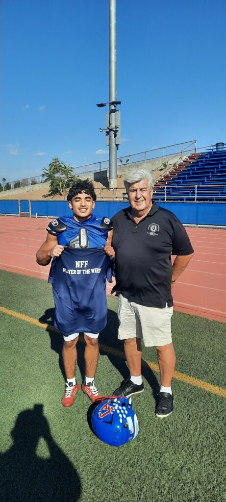 NFFSGV_Pasadena's tweet photo. Congratulations Nathaniel Sanchez NFF SGV/Pasadena Chapter IPOTW @coachmark_48 @SGVNSports @tspeterson40 @GabrielNDuarte_ @NFFNetwork @LosAltosHS https://t.co/kUXUnnn72T