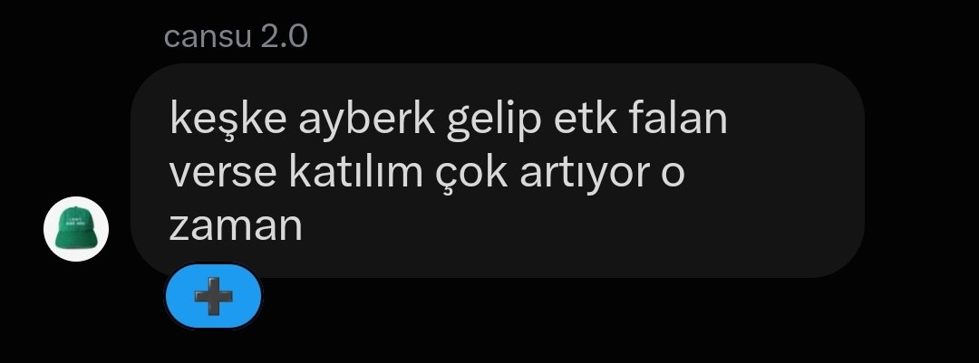 melekingg8's tweet photo. ayberk bi gelsene 1 yapmamiz icin etkilesim vermen lazim yoksa tutmuyo @AyberkOzayy #AyberkOzayYuzBin https://t.co/Eui4Otwaym