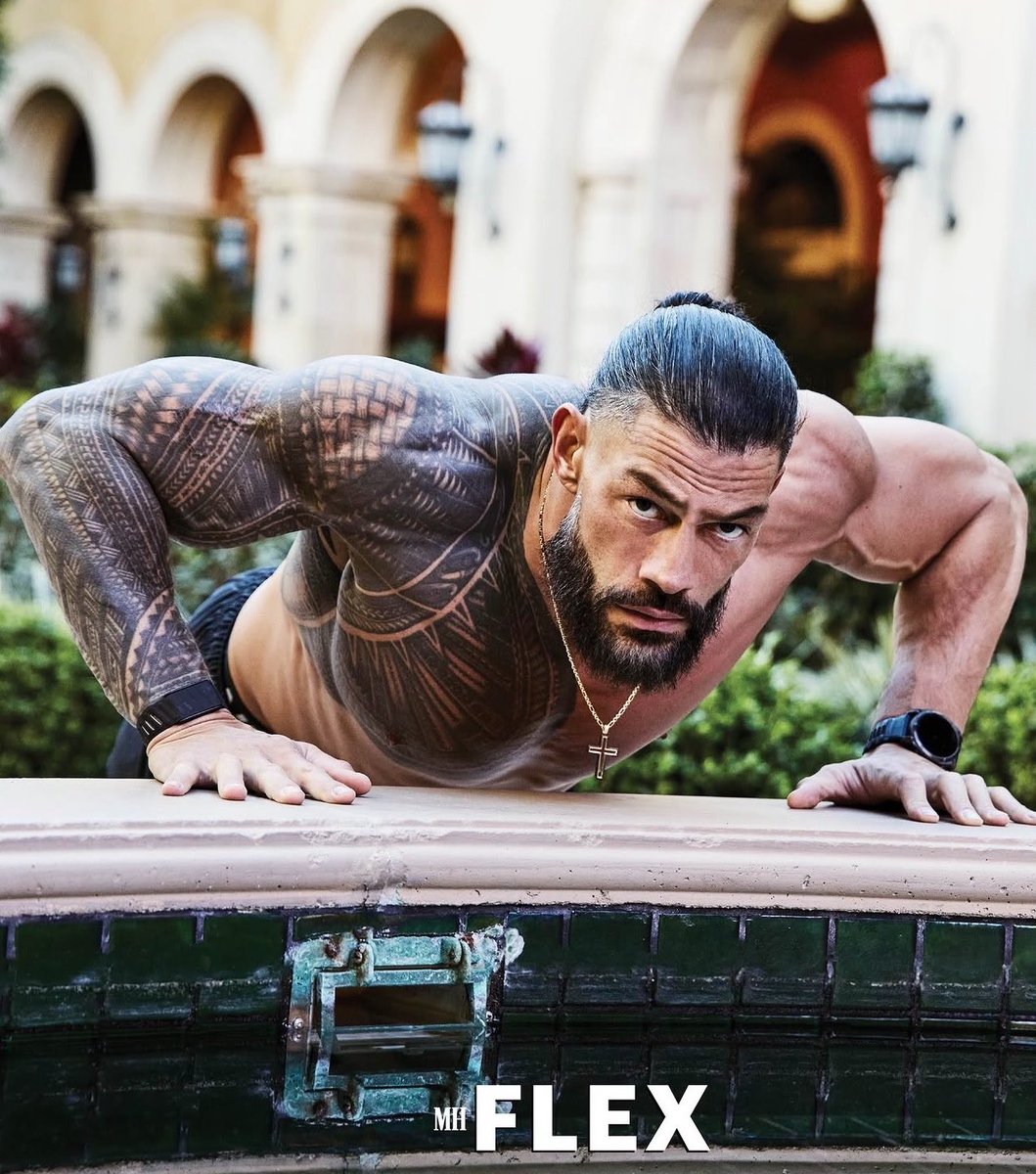 WrestleOps's tweet photo. Roman Reigns for Men’s Health Magazine.

(@MensHealthMag) https://t.co/9zeOFswI1A