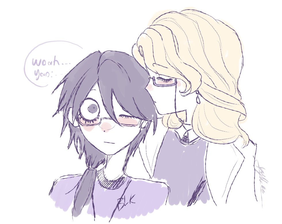 FuryMika's tweet photo. I lied I had just enough energy to do 1 sketch....

#aesopcarl #josephdesaulniers #idv #identityv #joscarl https://t.co/Ww06cdW3Q5