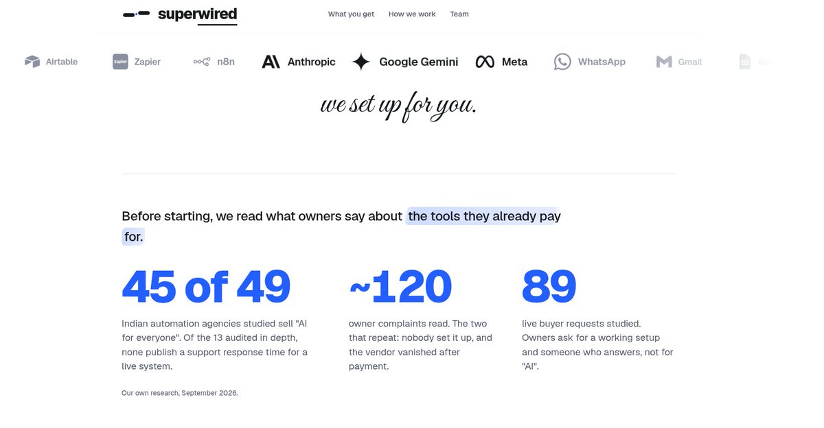 superwired_'s tweet photo. Web dev + AI people, where you at? 👀

Beginners welcome. Builders preferred. Vibes mandatory.

Wanna be part of that successful AI AGENCY?
here.

DM us. https://t.co/6cMTwPI1jE