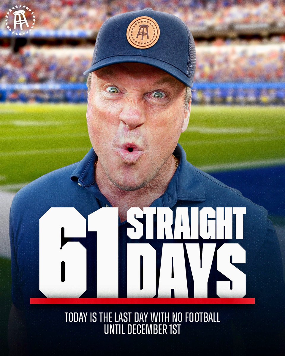 barstoolsports's tweet photo. It’s our time, football guys https://t.co/m5scf7vQ1D