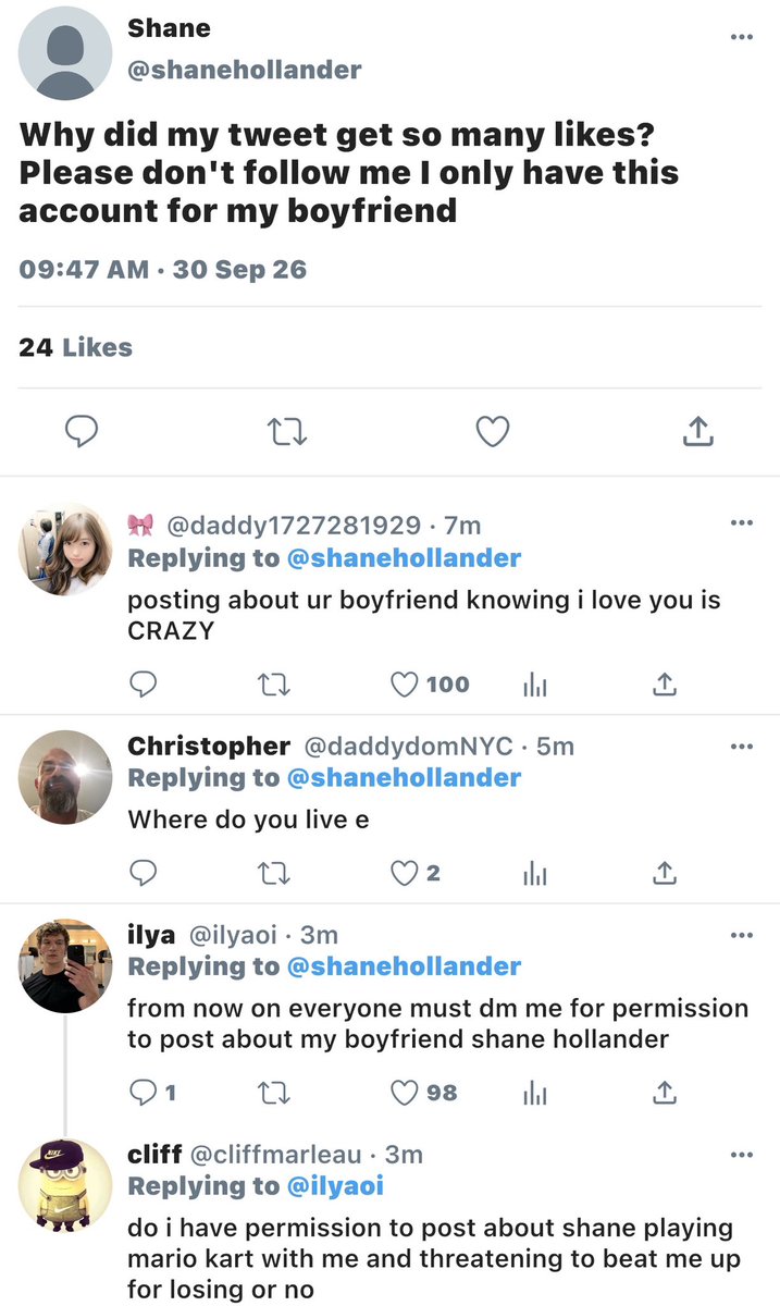 mysweetbuny's tweet photo. Chronically offline Shane uses Twitter https://t.co/tAbKUtE9ck