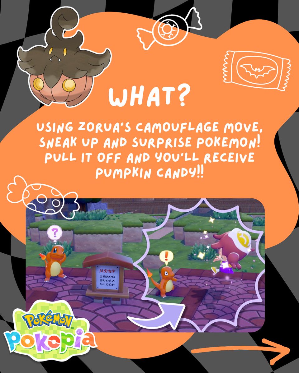 ciarupcollects's tweet photo. Halloween pokopia event coming 10/17!! I’m excited!! Was just wondering if there was going to be a Halloween event yesterday on stream! 🙌🏻🙌🏻 https://t.co/iLl0QXlCPu