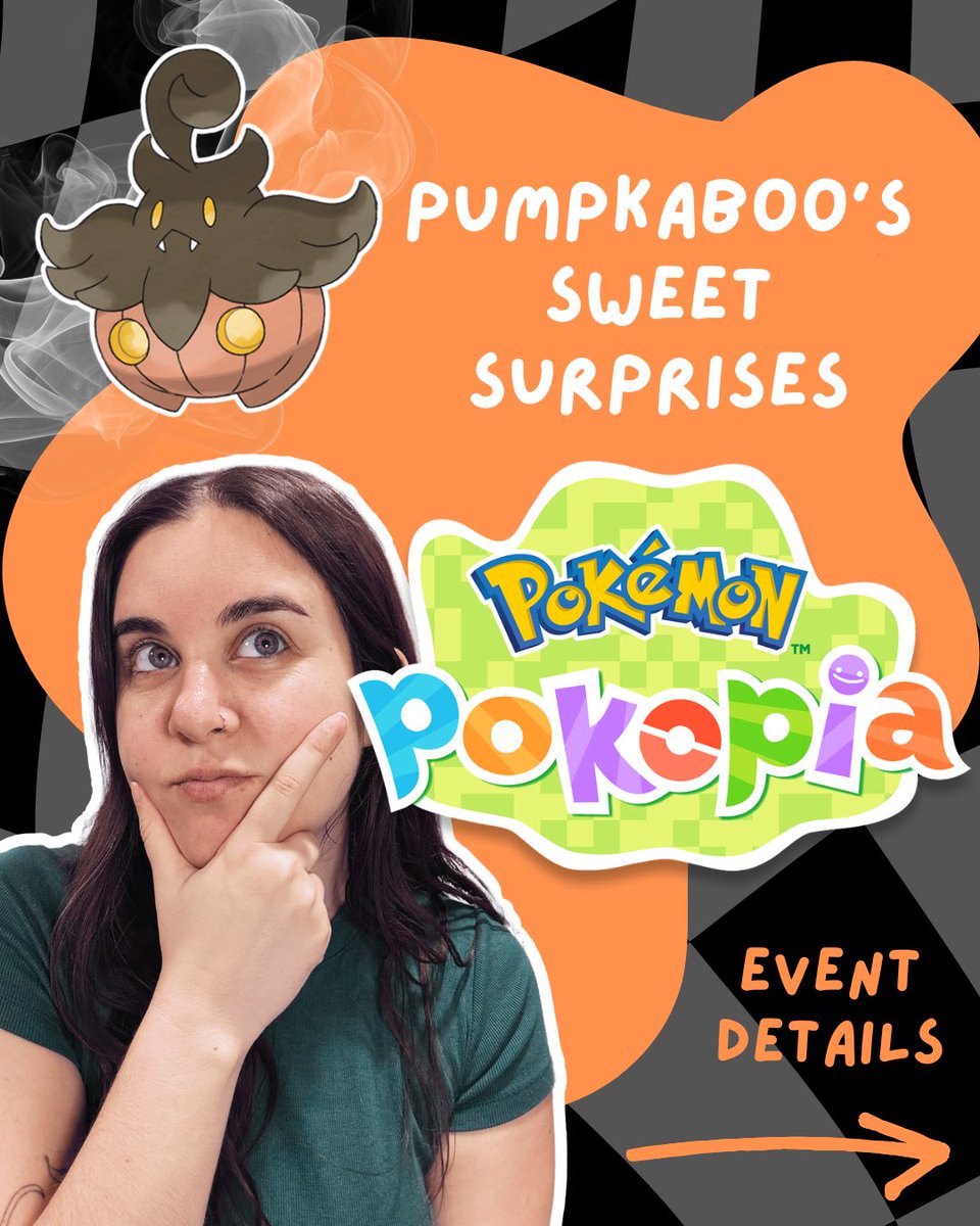 ciarupcollects's tweet photo. Halloween pokopia event coming 10/17!! I’m excited!! Was just wondering if there was going to be a Halloween event yesterday on stream! 🙌🏻🙌🏻 https://t.co/iLl0QXlCPu