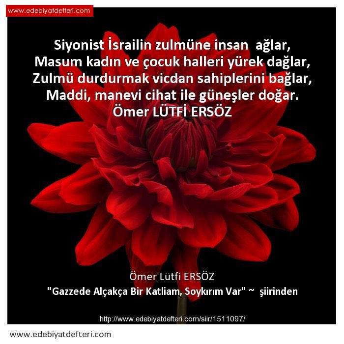 2omer's tweet photo. Siyonist İsrailin zulmüne insan ağlar
Masum kadın ve çocuk halleri yürek dağlar
Zulmü durdurmak vicdan sahiplerini bağlar
Maddi,manevi cihat ile güneşler doğar
Ö.LÜTFİ ERSÖZ 
🇹🇷𝗔𝗬𝗡𝗜 𝗧𝗔𝗥𝗔𝗙𝗧𝗔𝗥𝗜𝗭🇹🇷 🇵🇸𝗔𝗬𝗡𝗜 𝗧𝗔𝗥𝗔𝗙𝗧𝗔𝗬𝗜𝗭🇵🇸 #Filistin #gazzedesoykırımvar #unutma https://t.co/J2lD4nTiE7
