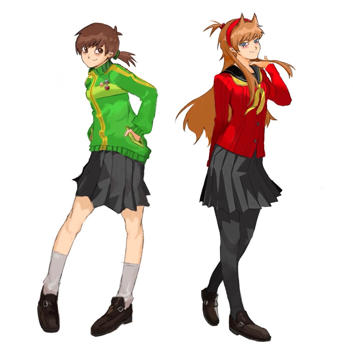 gigglfrt's tweet photo. Persona x Ellsworld because why not 👀

#Persona4 #Ellsworld #Eddsworld https://t.co/UQb2r83zGC