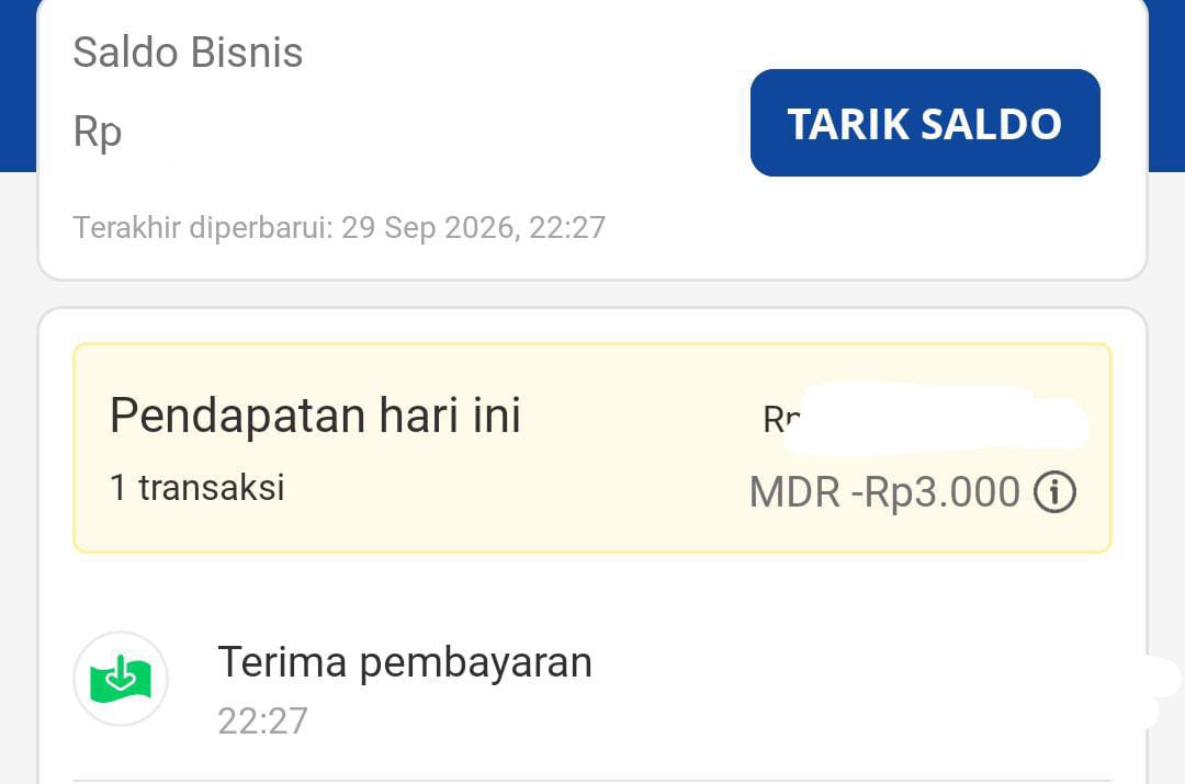 cyeonjuncute's tweet photo. Fyi guys buat kalian² yg punya usaha dan pake qris.. Kalo nominal barang klen start 500k better jangan pake qris ya😭 kepotong soalnyaa:(

Ini udh berlaku dr kmren malah, punyaku pas udh dpt tf an langsung keptong 3k itu saldonya :( hiks

Bagi gue 3k itu dah bisa dpt biaya pack😭 https://t.co/1VUIoxukxc