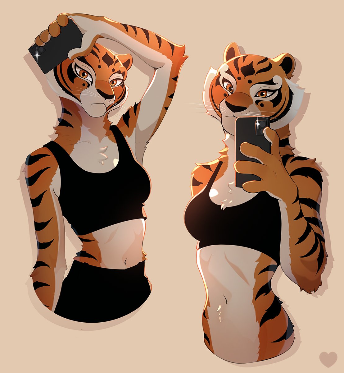 Your_Trulya's tweet photo. 📸🐯
#tigress #furry #artㅤㅤ https://t.co/oDZBQa604m