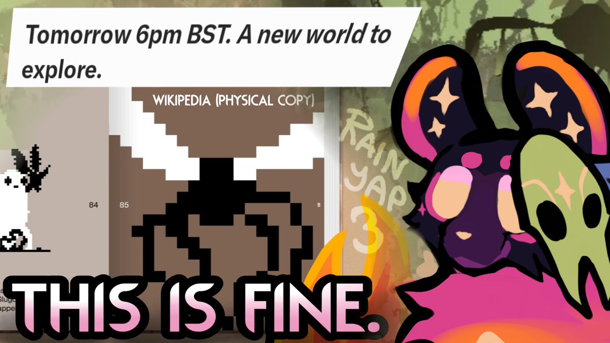 Falconthropy's tweet photo. In the light of recent rain world news: newvid https://t.co/t8eFC4o1Hj