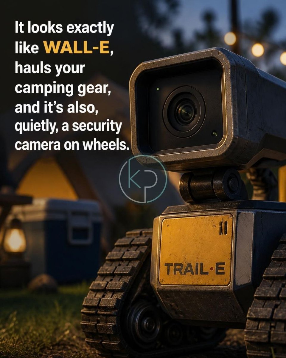forty4audio's tweet photo. Zeroth's W1 looks exactly like WALL-E, hauls 110 pounds across grass and gravel, and runs a live security camera. It's real, and it's not actually $4,999: https://t.co/uPhGiUZfrI https://t.co/uL3gKexofu