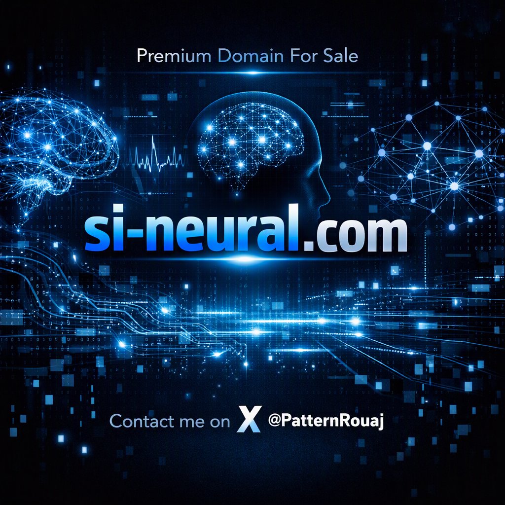 PatternRouaj's tweet photo. @danburonline A Strategic Super Intelligence Domain. Available now on GoDaddy / Afternic for safe, fast, and secure transfer. https://t.co/7bogDedyCe