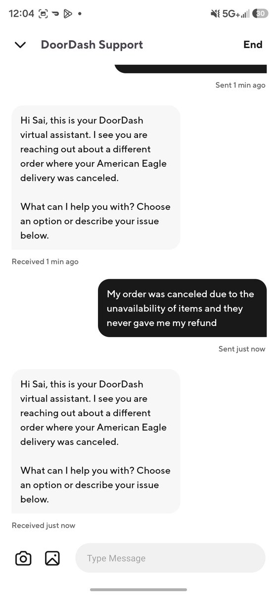 Orange_armyy's tweet photo. What a beautiful service @DoorDash https://t.co/ugRC99XtR5