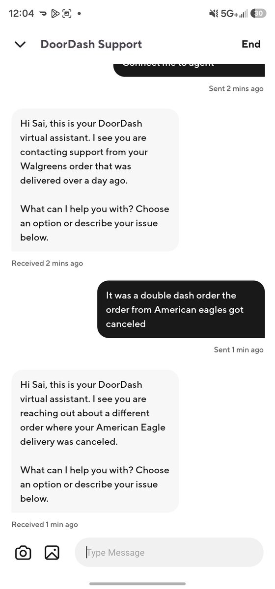 Orange_armyy's tweet photo. What a beautiful service @DoorDash https://t.co/ugRC99XtR5