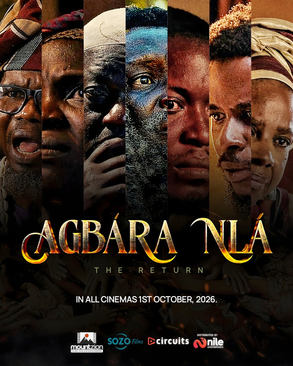 THS_Designer's tweet photo. I did a thing with Agbara Nla (The Return) Movie Cover.
The Cinemas are premiering this blockbusting, powerful movie on 1st October, 2026!🔥
#agbaranlathereturn #mountzionfilms #moviecover https://t.co/0qcRYoWhsy