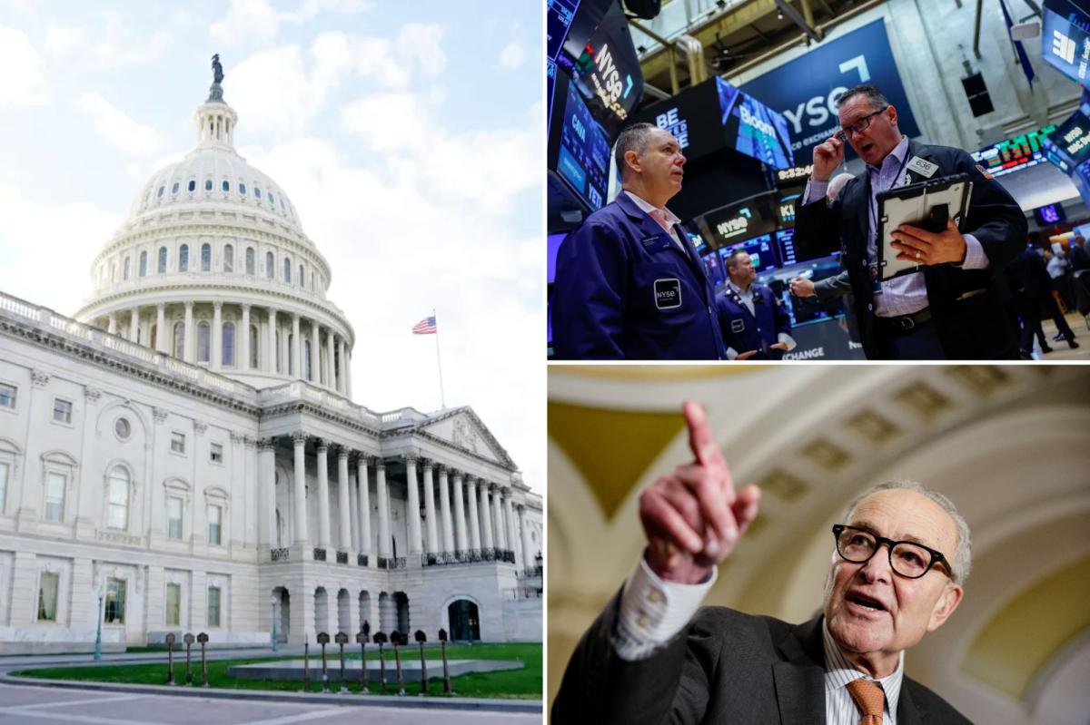 nypost's tweet photo. Bill to limit stock trading in Congress is blocked by Senate Democrats https://t.co/VM3WW4bmY5 https://t.co/Xvps1VLupZ