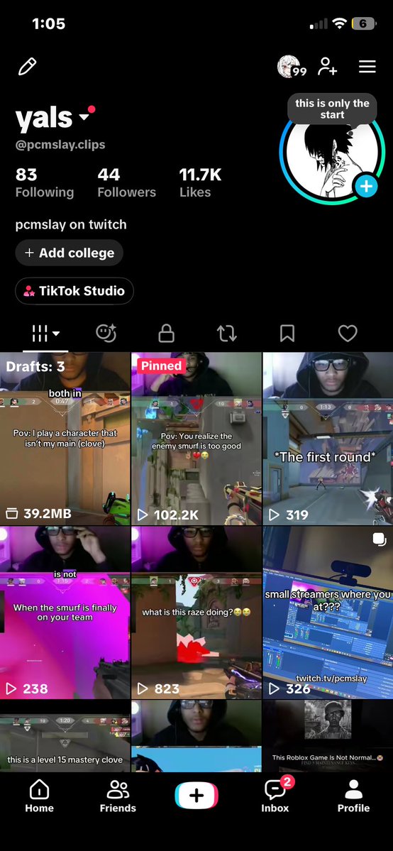 pcmslayval's tweet photo. got a big bang on tiktok chat https://t.co/tp6AQpHv55