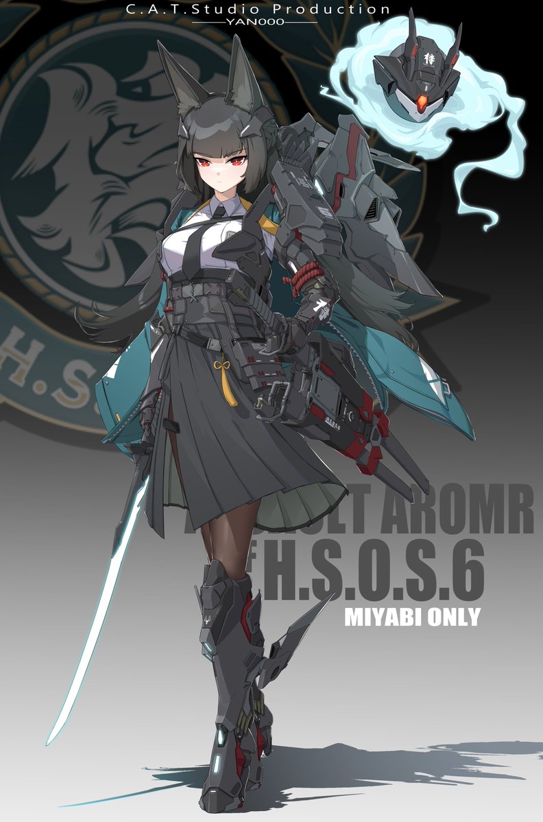 boomshootart's tweet photo. It's Waifu Wednesday!
Share your videogame crushes!

Today's lady is Hoshimi Miyabi from Zenless Zone Zero, a fox girl here in a mecha armor redesign.

ZZZ art by @YAN00019 https://t.co/QT60IMes5d