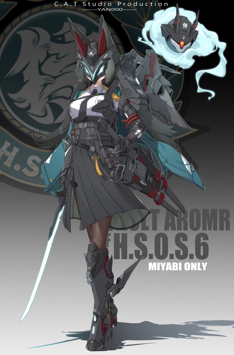 boomshootart's tweet photo. It's Waifu Wednesday!
Share your videogame crushes!

Today's lady is Hoshimi Miyabi from Zenless Zone Zero, a fox girl here in a mecha armor redesign.

ZZZ art by @YAN00019 https://t.co/QT60IMes5d