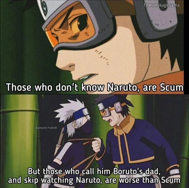Larryjay41's tweet photo. Imagine if the future generation actually starts calling Naruto 'Boruto’s Dad https://t.co/kbXudaOYGB