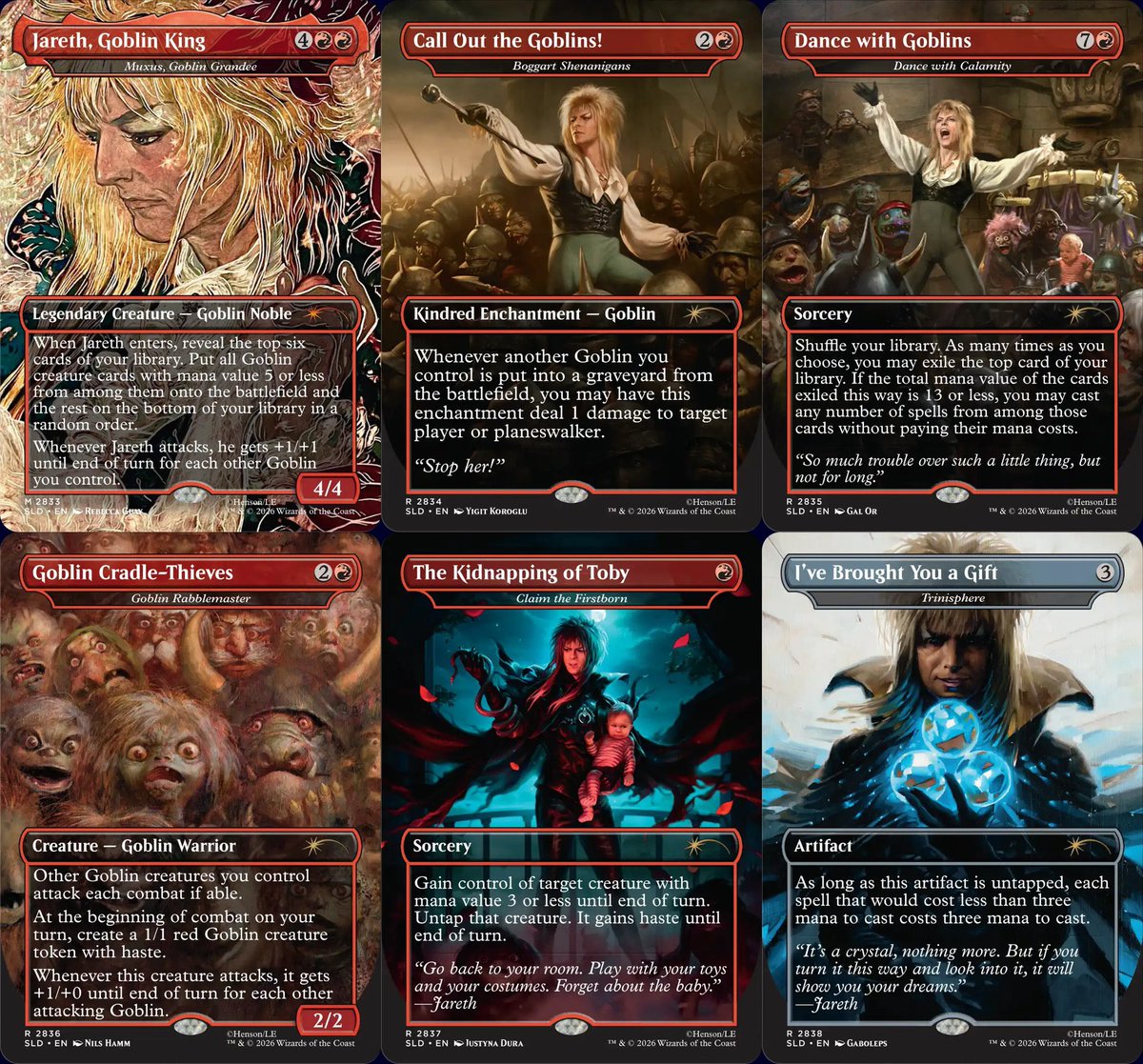 ellegantsi's tweet photo. I was so excited for this secret lair and I literally am unable to play any of these cards in the decks I currently have https://t.co/i3z2Rks3YK