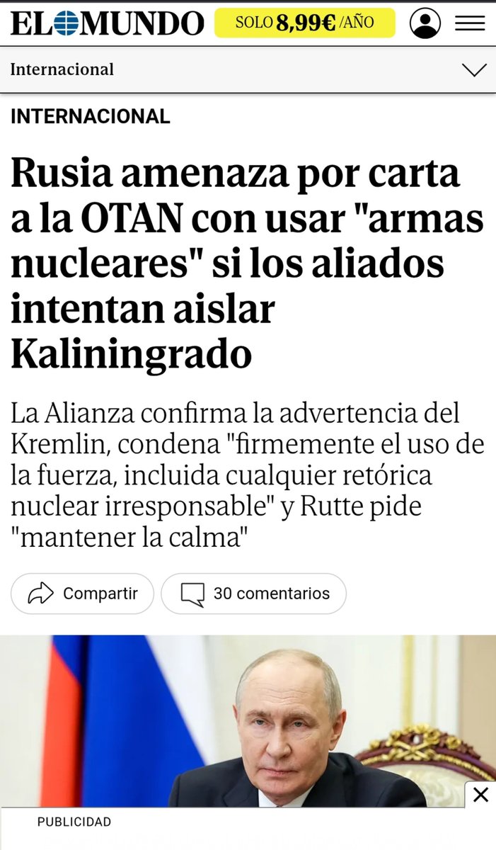 dave73es's tweet photo. Con tiralíneas. Cortina de humo con acciones OTAN en Kaliningrado, como se adelantaba en el hilo.
Reuters, AP, EFE calladas no  comunicado oficial de OTAN que  recoja la carta, que alguien publique el texto del non-paper, y que el periódico indique de dónde sacó la fuente.
Humo. https://t.co/YBDhRKk5wF