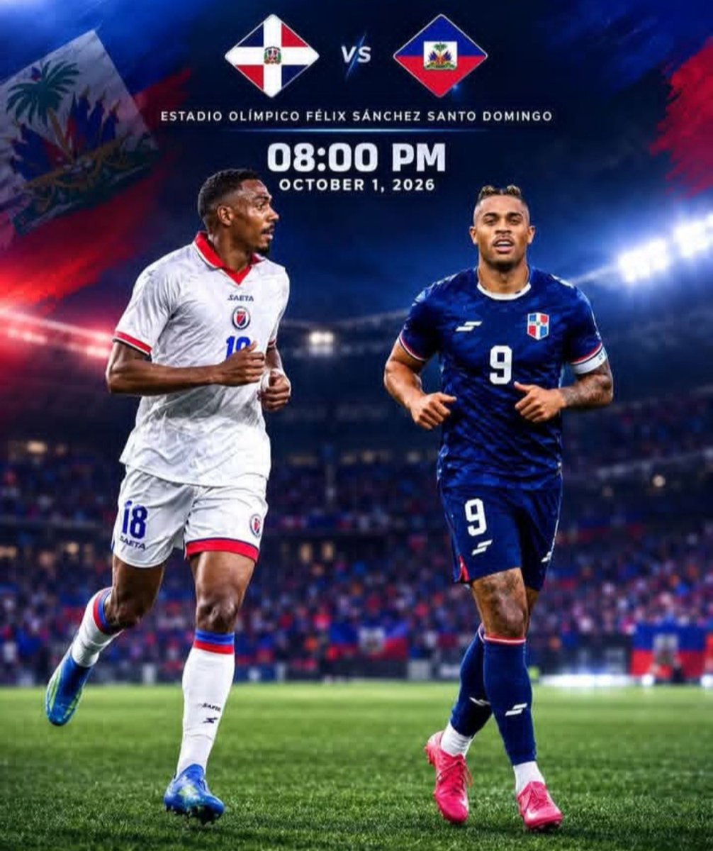 BasenVerite's tweet photo. #Basen _F⚽⚽t :
Le duel entre #Haïti et la #République #Dominicaine se jouera à guichets fermés, demain jeudi 1er octobre, à #Santo #Domingo. La rencontre est prévue à 08 heures du soir, au stade #olympique #Félix #Sánchez. 22 838 #billets réguliers ont déjà été #vendus. L’espace VIP compte 363 #places, pour une affluence totale annoncée de 23 201 #spectateurs.
#Basen_Verite